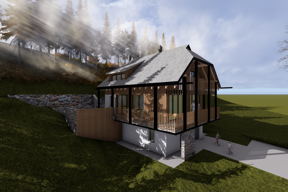 Stanovanjska hiša BE